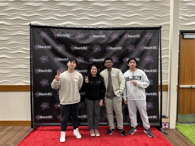 Phu Quach at a hackathon — building, competing, and networking