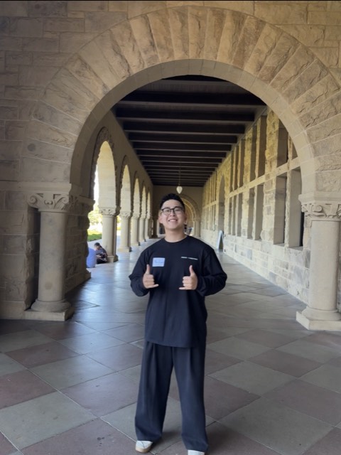 Phu Quach at a hackathon — building, competing, and networking