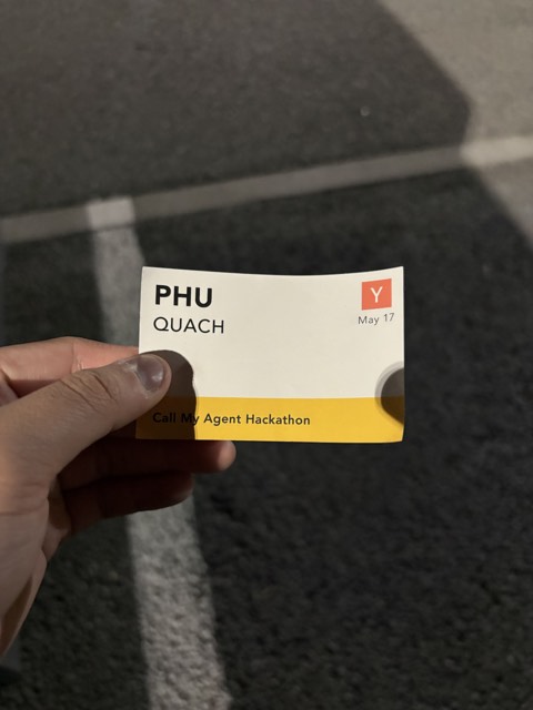 Phu Quach at a hackathon — building, competing, and networking