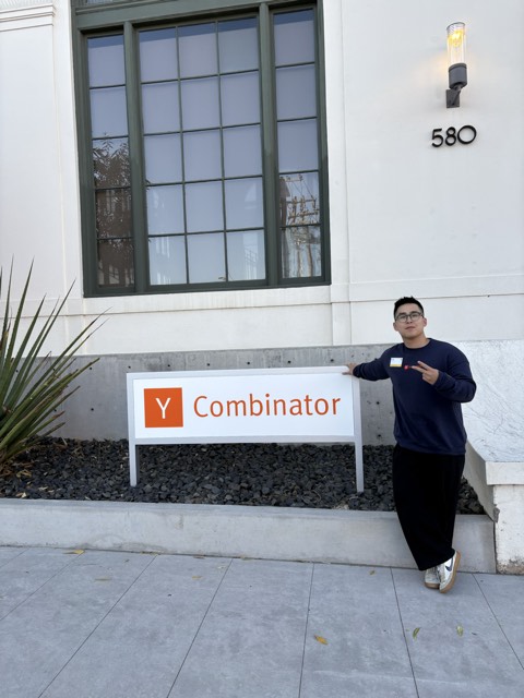 Phu Quach at a hackathon — building, competing, and networking