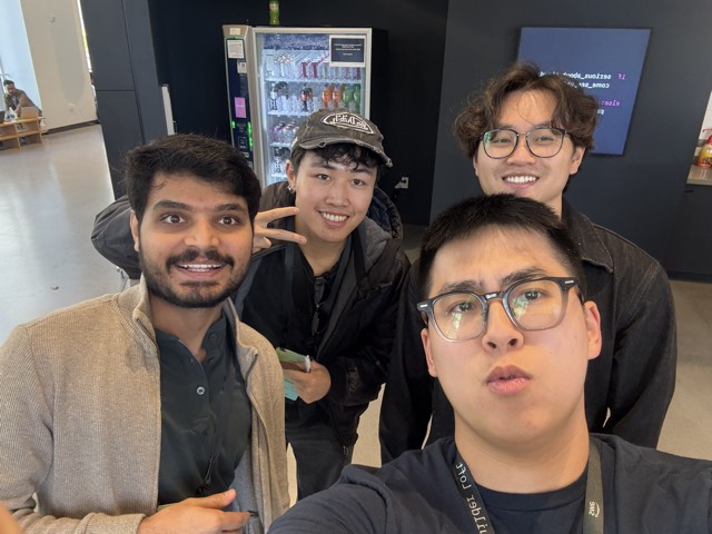Phu Quach at a hackathon — building, competing, and networking