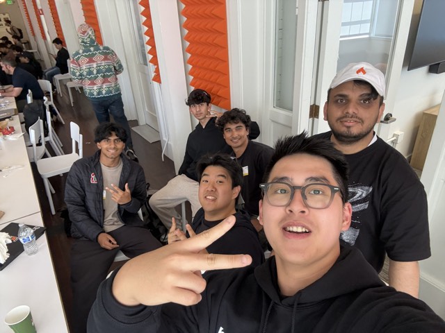 Phu Quach at a hackathon — building, competing, and networking