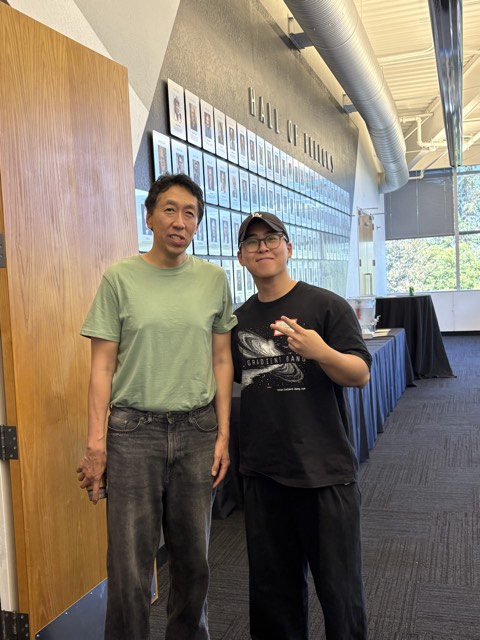 Phu Quach at a hackathon — building, competing, and networking