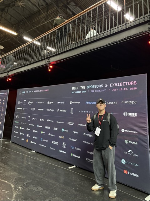 Phu Quach at a hackathon — building, competing, and networking